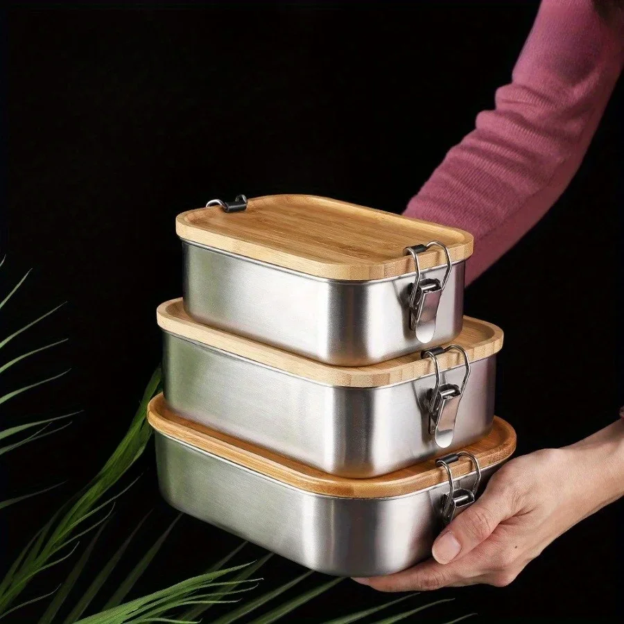 New 304 stainless steel bamboo - Food Storage Equipment avaliação e preço