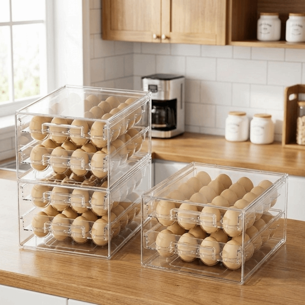 Practical Plastic Egg Storage  - Food Storage Practices avaliação e preço