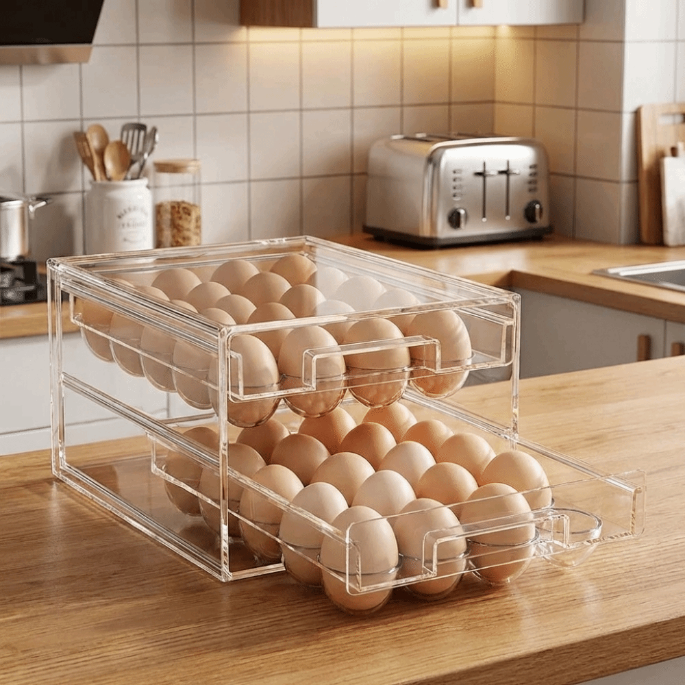 Practical Plastic Egg Storage  - Food Storage Practices avaliação e preço