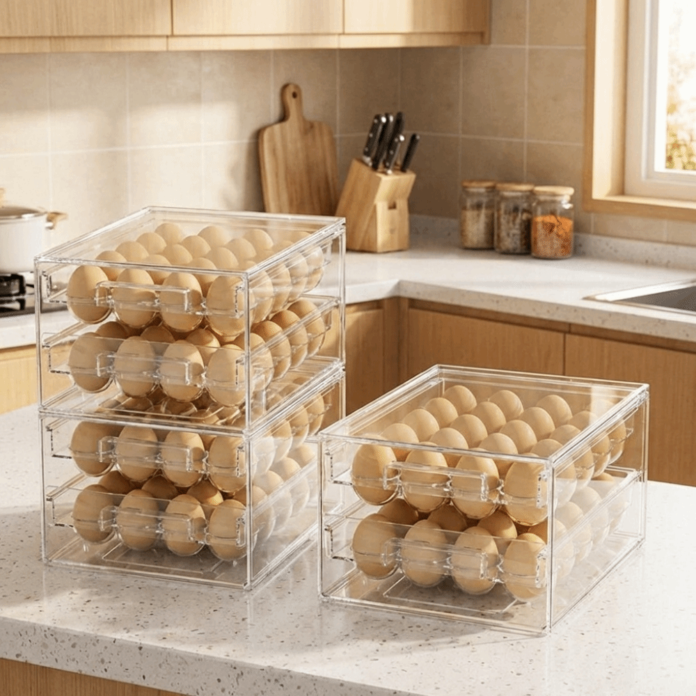 Practical Plastic Egg Storage  - Food Storage Practices avaliação e preço