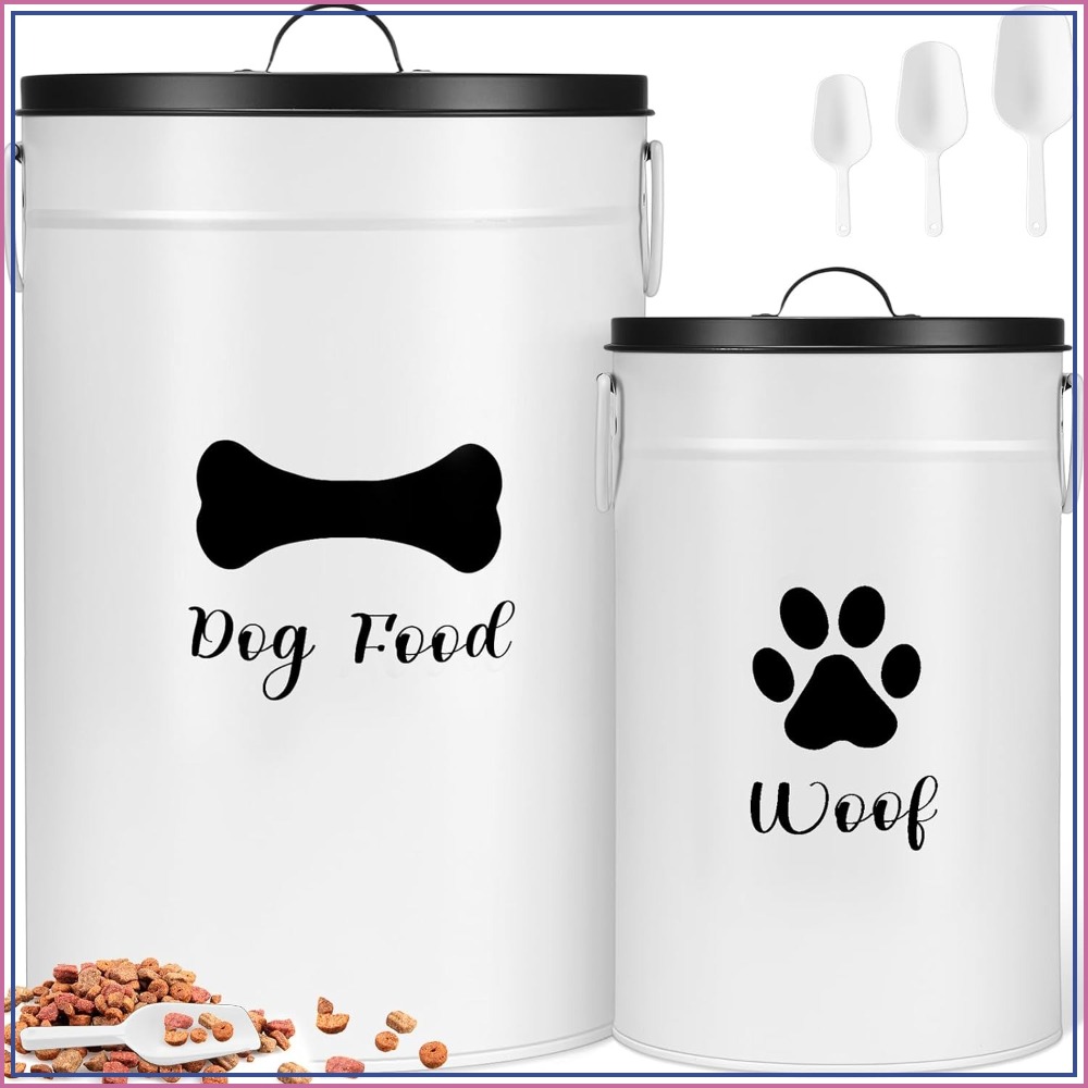 Extra Large 30+14 lbs Metal Do - Food Storage Jar Set avaliação e preço