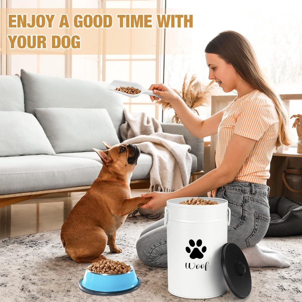 Extra Large 30+14 lbs Metal Do - Food Storage Jar Set avaliação e preço