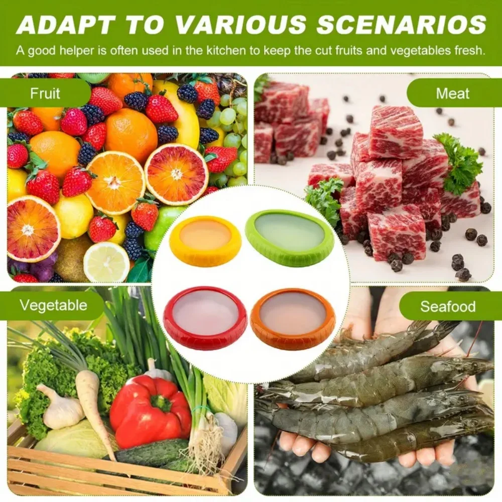 Silicone Fruit and Vegetable F - Food Storage Jar Set avaliação e preço