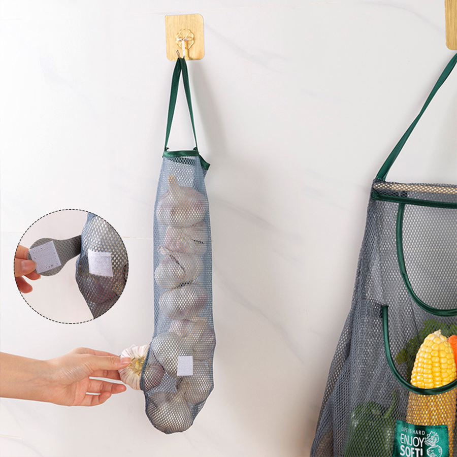 Hanging Mesh Produce Bag 5 Sty - Produce Bag Reusable Mesh avaliação e preço