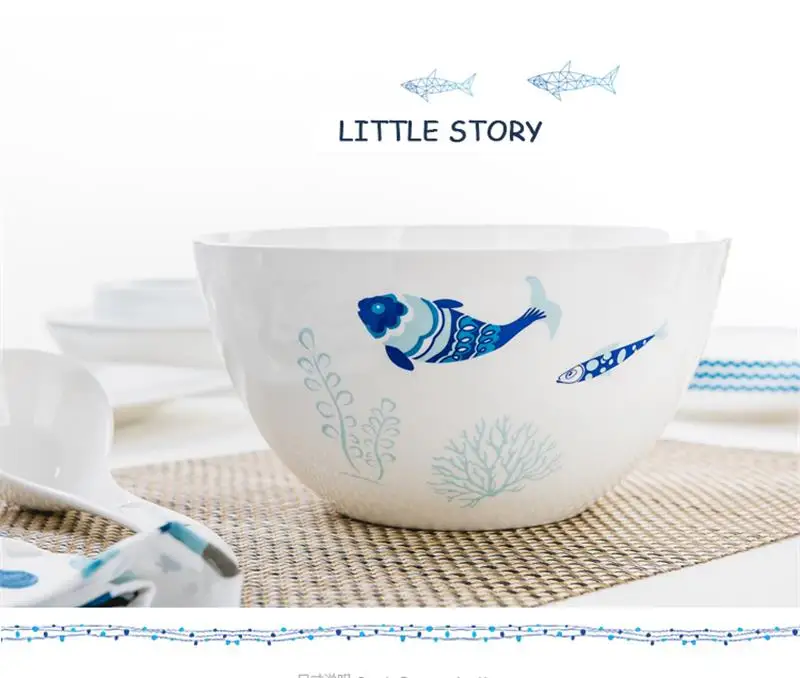 8 Inch, Bone China Big Bowl fo - Food Storage Of Plants avaliação e preço