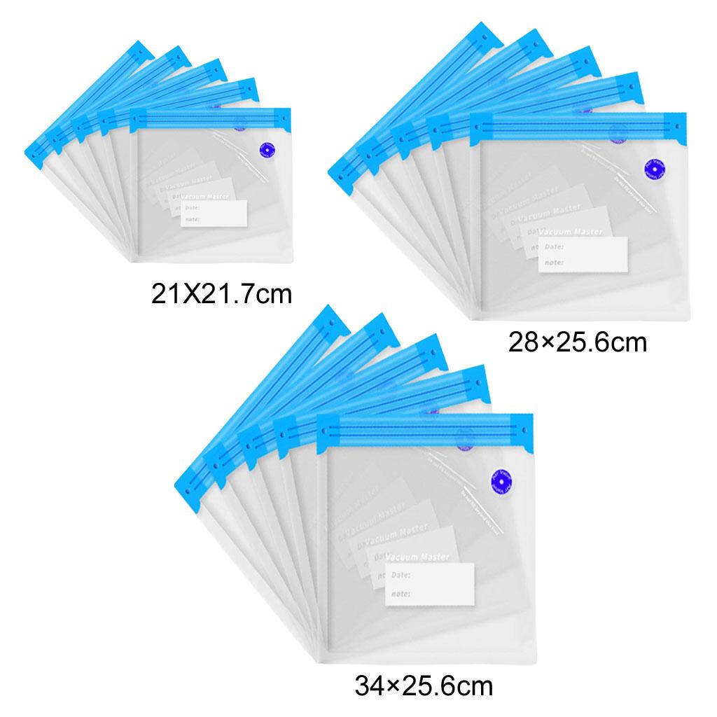 5Pieces Reusable Vacuum Food S - Vacuum Sealer Bag avaliação e preço