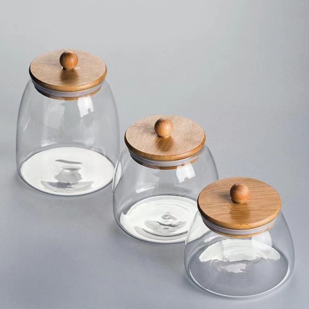 Transparent Airtight Glass Con - Food Storage Glass Containers Large avaliação e preço