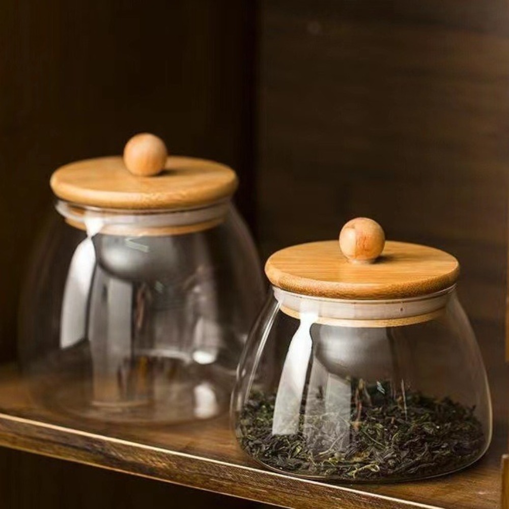 Transparent Airtight Glass Con - Food Storage Glass Containers Large avaliação e preço