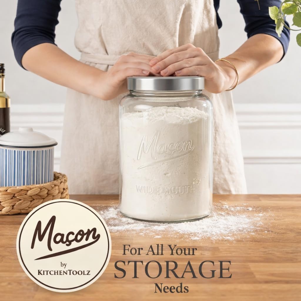 Extra Large    Jar - 1 Gallon  - Food Storage Containers avaliação e preço