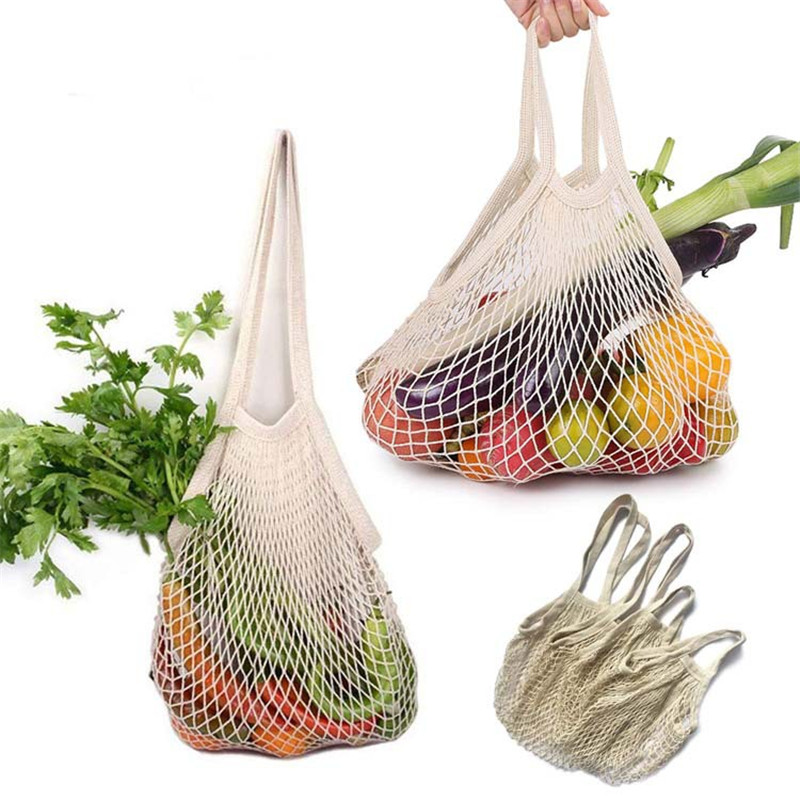 Reusable Cotton Mesh Produce B - Produce Bag Reusable Mesh avaliação e preço