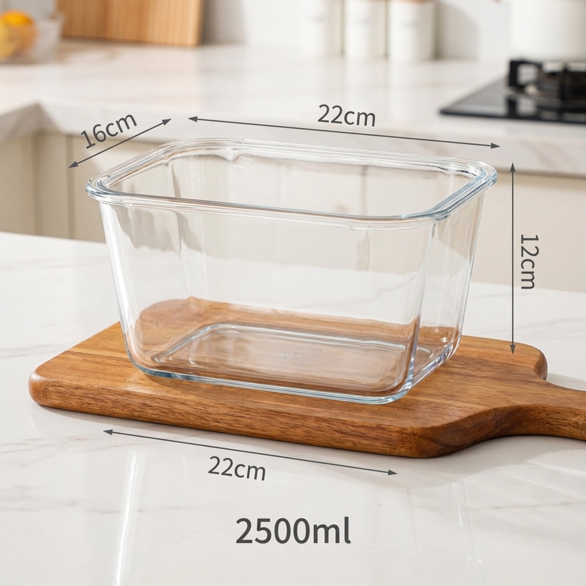 Borosilicate Glass Food Storag - Food Storage Glass Containers Large avaliação e preço