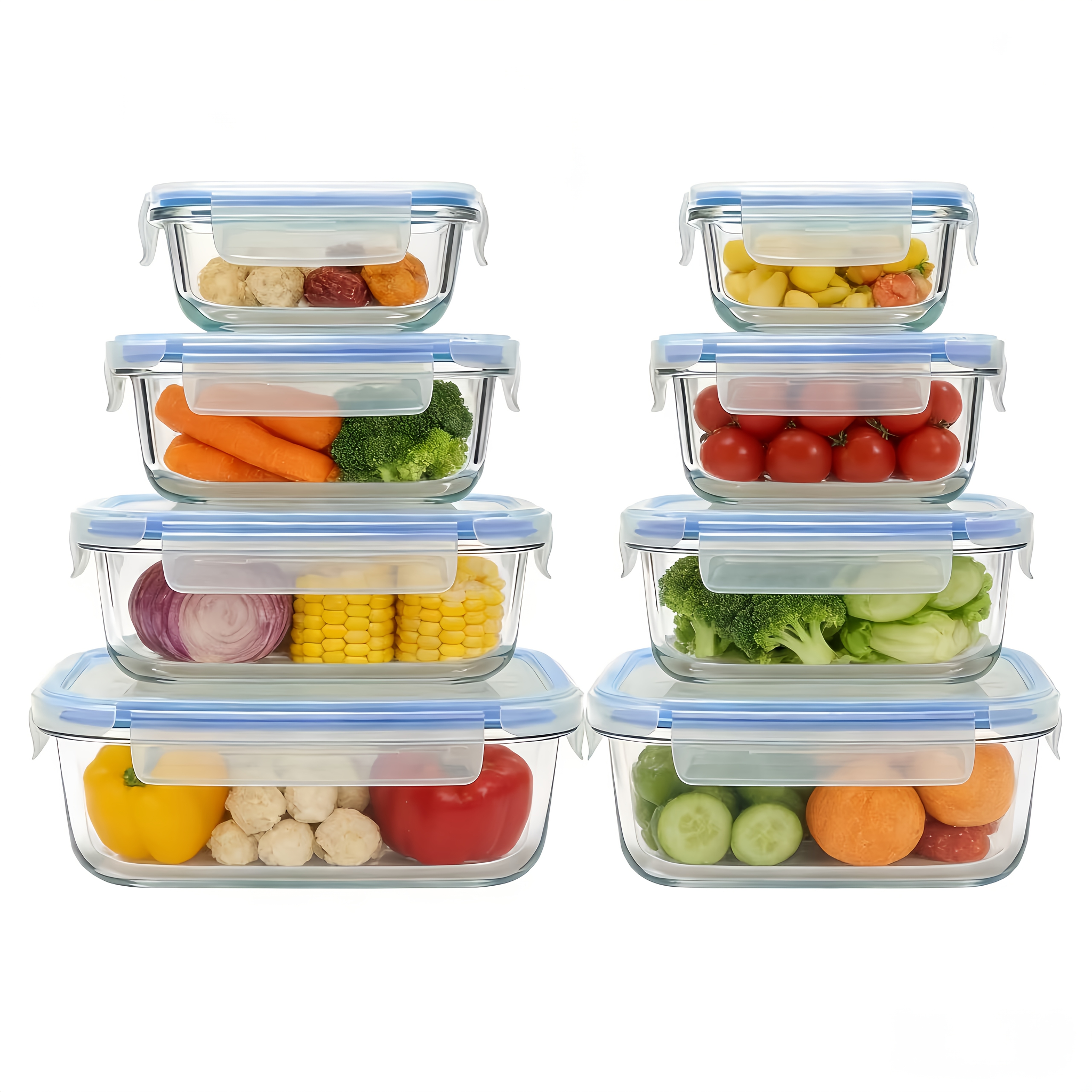 Premium Glass Food Storage Con - Food Storage Freezer avaliação e preço