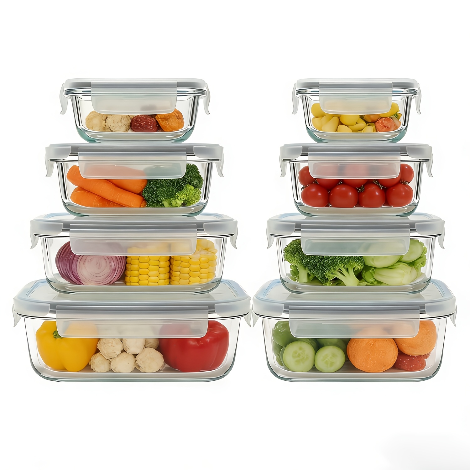 Premium Glass Food Storage Con - Food Storage Freezer avaliação e preço