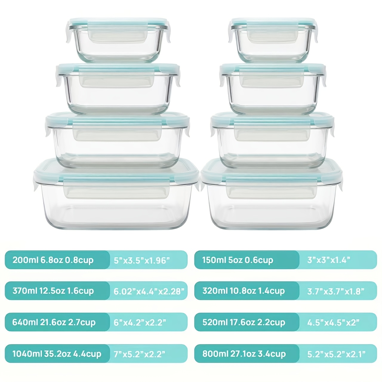 Premium Glass Food Storage Con - Food Storage Freezer avaliação e preço