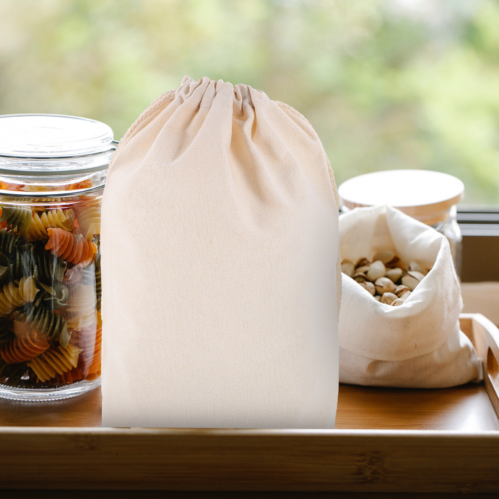 2Pcs Heavy Duty Canvas Produce - Food Storage In Roots avaliação e preço