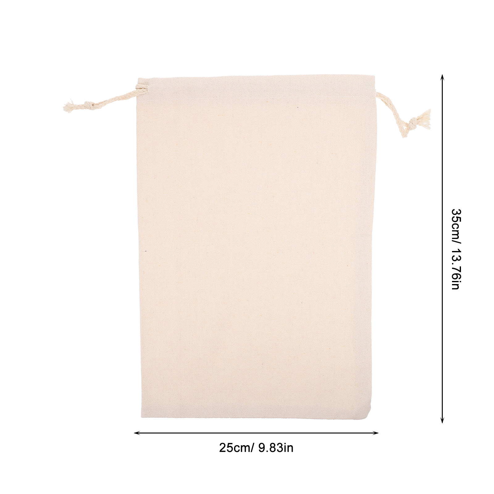 2Pcs Heavy Duty Canvas Produce - Food Storage In Roots avaliação e preço