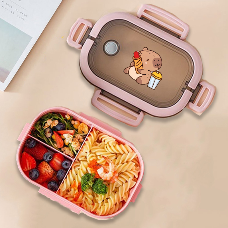 Capybara Bento Lunch Box Anime - Food Storage Containers avaliação e preço