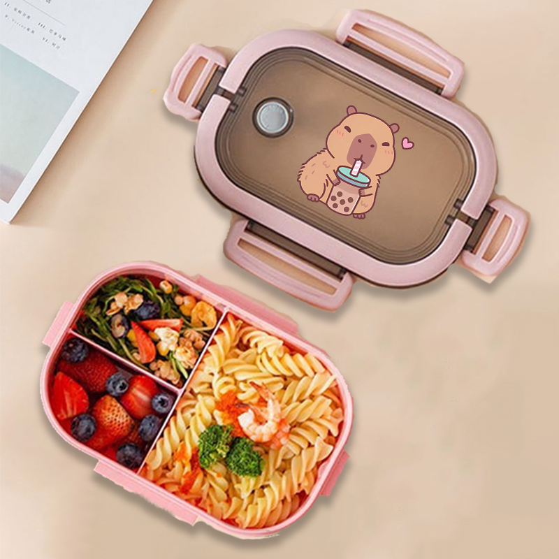 Capybara Bento Lunch Box Anime - Food Storage Containers avaliação e preço