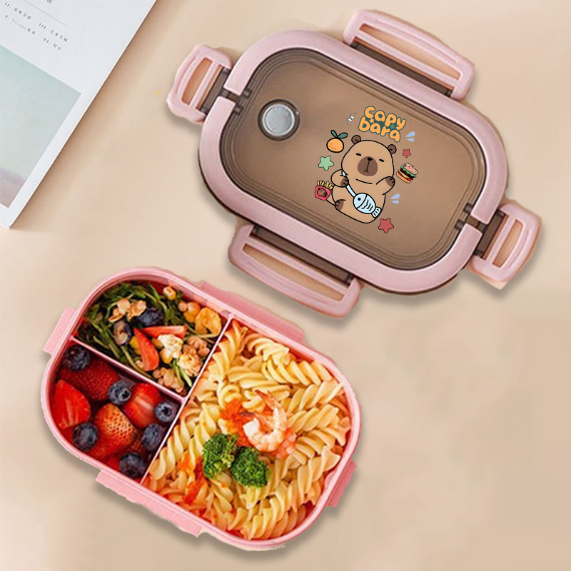 Capybara Bento Lunch Box Anime - Food Storage Containers avaliação e preço