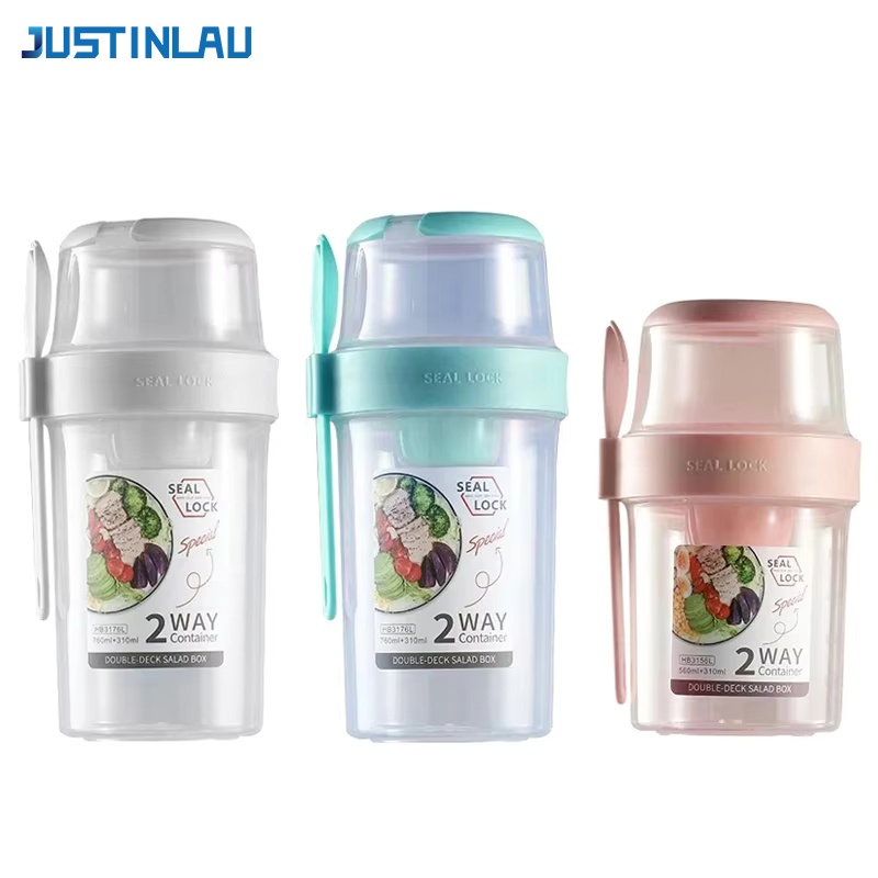 JUSTINLAU Portable Fitness Wei - Food Storage Yogurt avaliação e preço