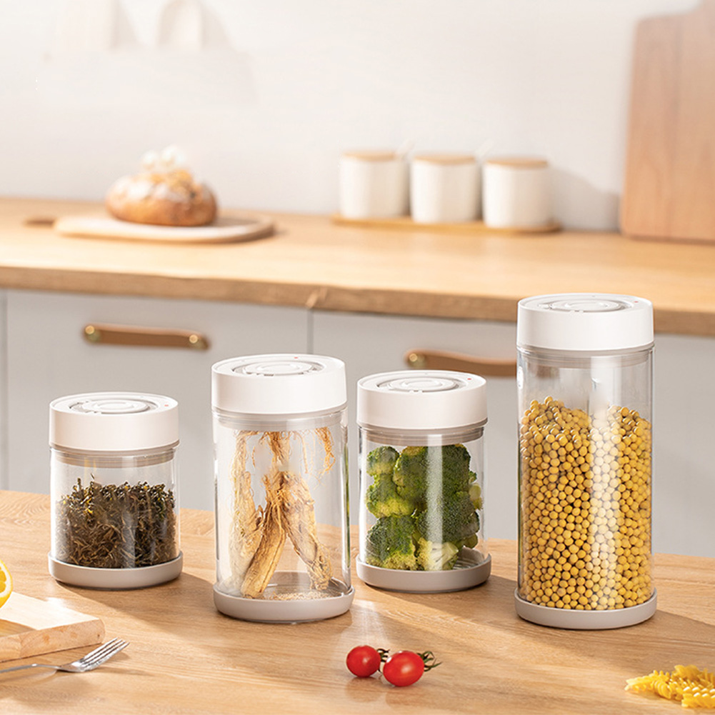 Kitchen Moisture-proof Glass C - Food Storage Jar Set avaliação e preço
