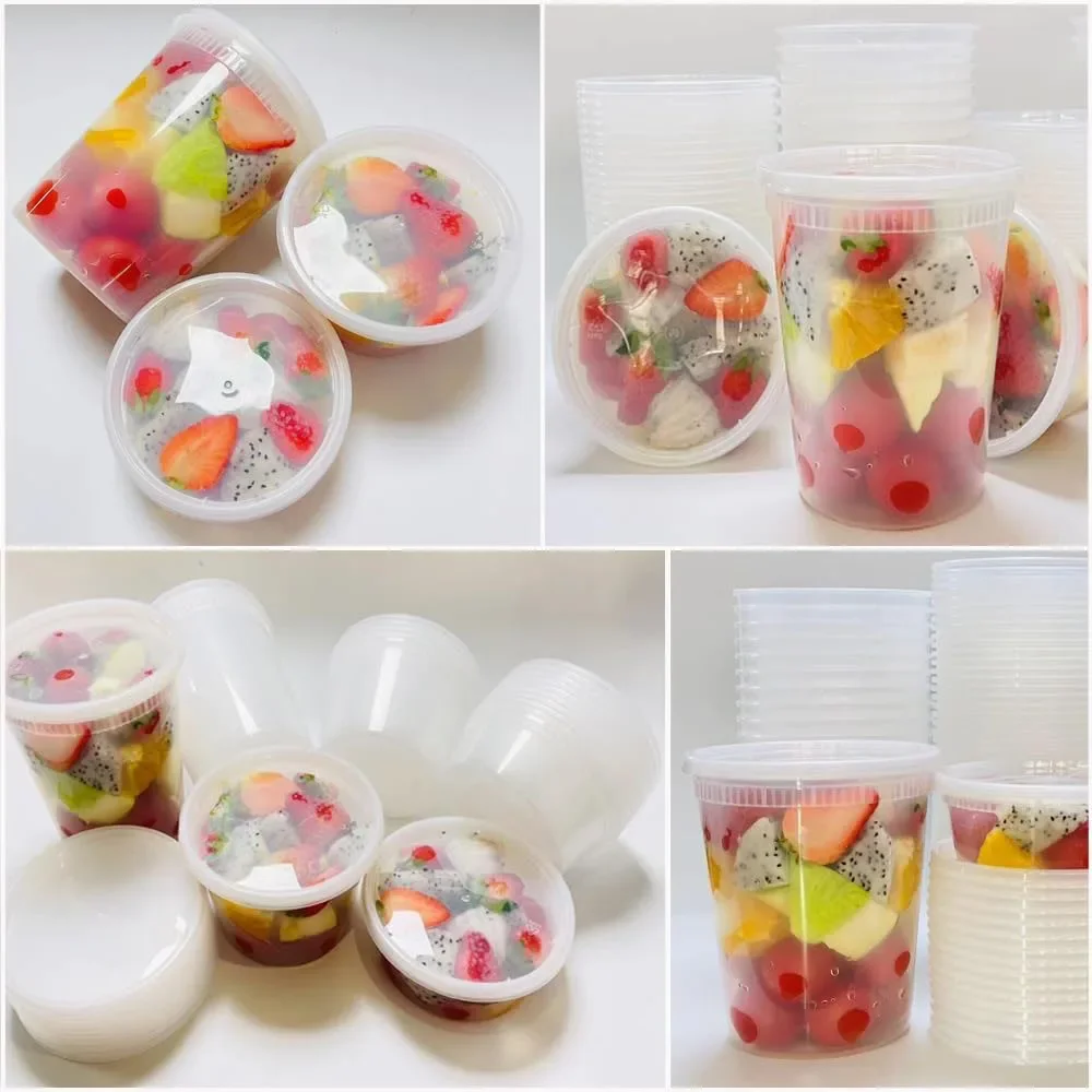 24pcs Deli Food Storage Contai - Food Storage Freezer avaliação e preço