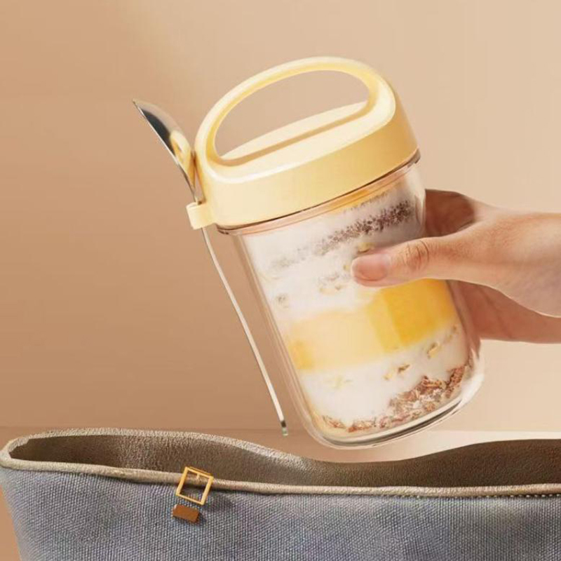 〔CC11〕430ML Breakfast Cups Oat - Food Storage Yogurt avaliação e preço