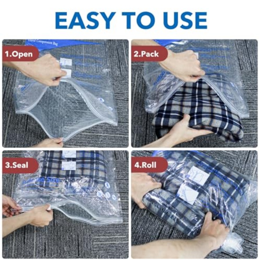 Vacuum Storage Bags, Space Sav - Vacuum Sealer Bag avaliação e preço