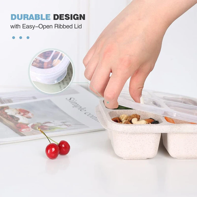 4 Grids Food Storage Box Porta - Food Storage Freezer avaliação e preço