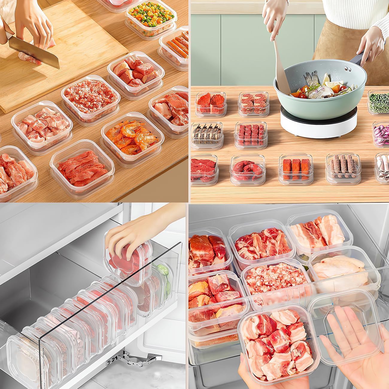 Food Grade Freezer Storage Box - Food Storage Freezer avaliação e preço