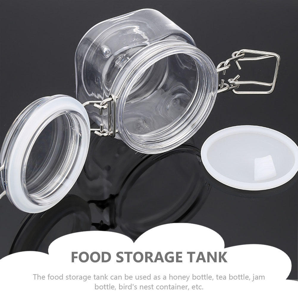 2Pcs Sealed Storage Jars Trans - Food Storage Equipment avaliação e preço