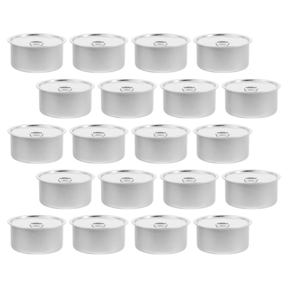 20Pcs Easy Open Aluminum Can S - Food Storage Aluminum Containers avaliação e preço