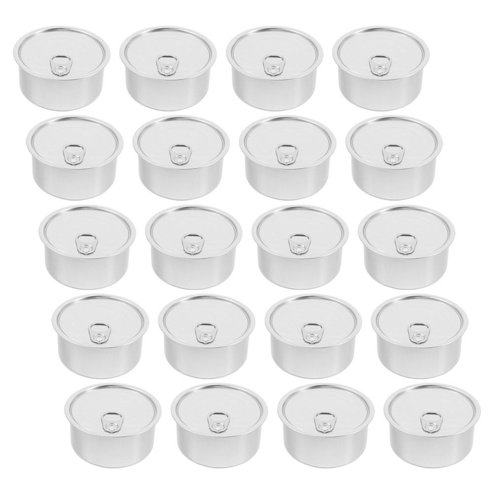 20Pcs Easy Open Aluminum Can S - Food Storage Aluminum Containers avaliação e preço