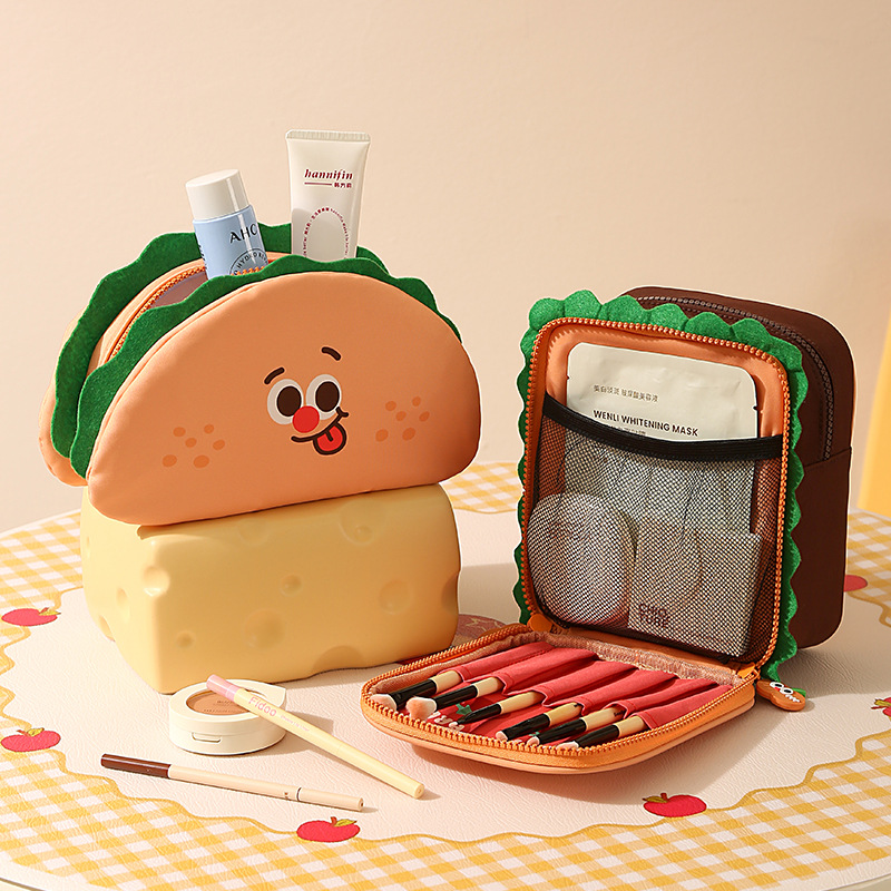 Taco and Toast-Shaped Makeup B - Food Storage Practices avaliação e preço