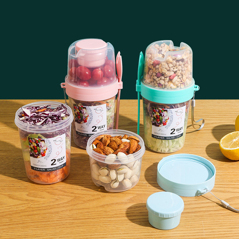Breakfast Fruit Oat Yogurt Sal - Food Storage Yogurt avaliação e preço