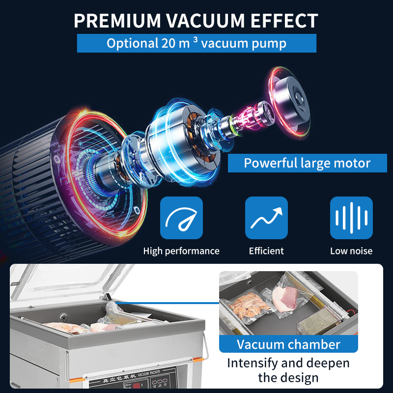 DZ-500  Vertical Single Chambe - Vacuum Sealer Bag avaliação e preço