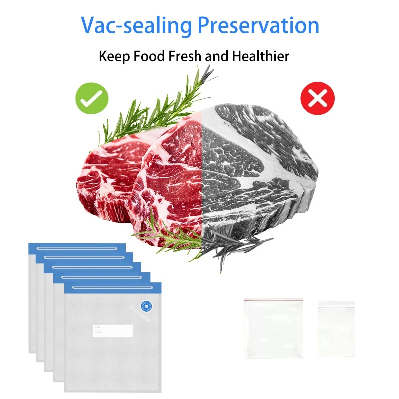 Professional Vacuum Sealer Bag - Food Storage For Long Term avaliação e preço