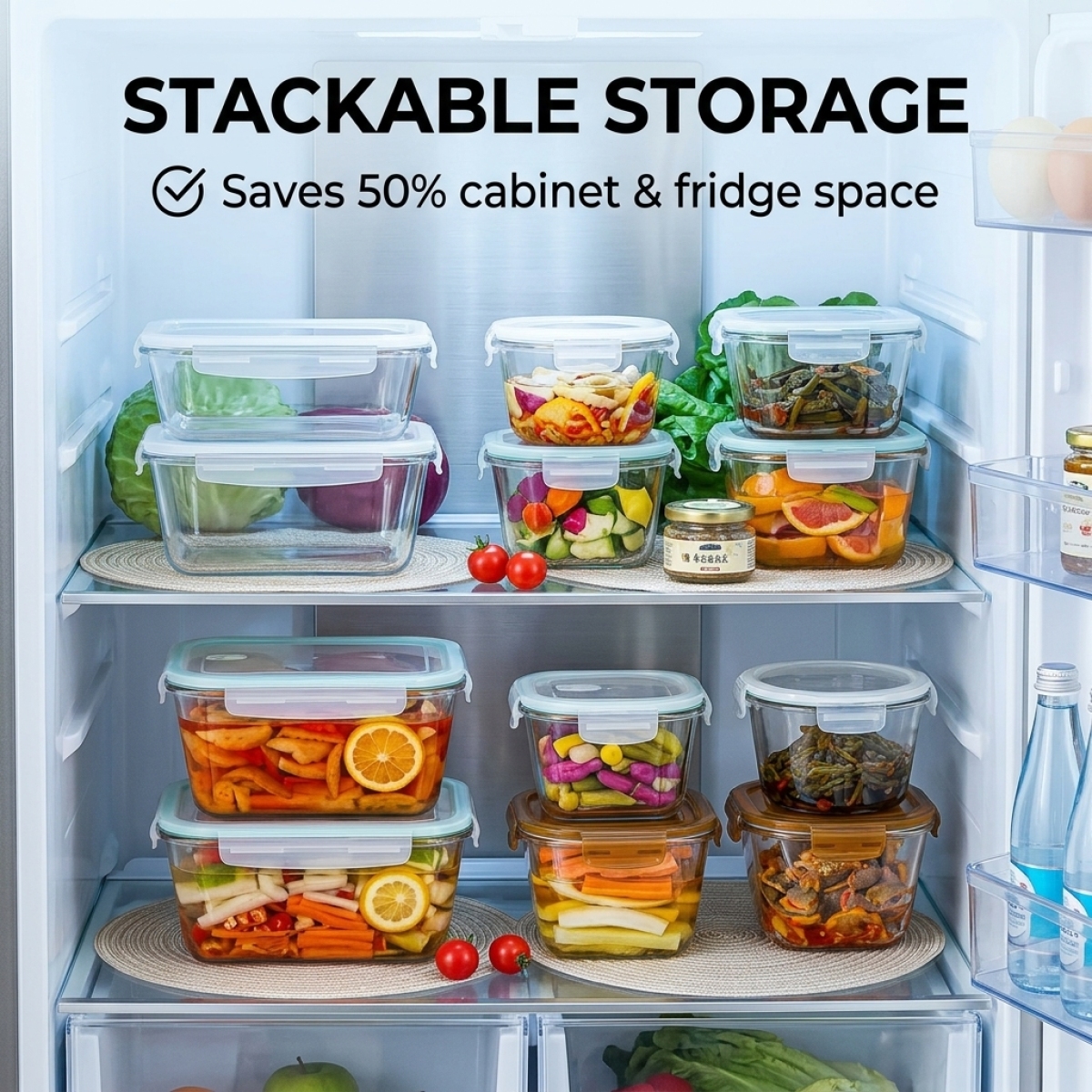 Large Capacity Borosilicate Gl - Food Storage Glass Containers Large avaliação e preço