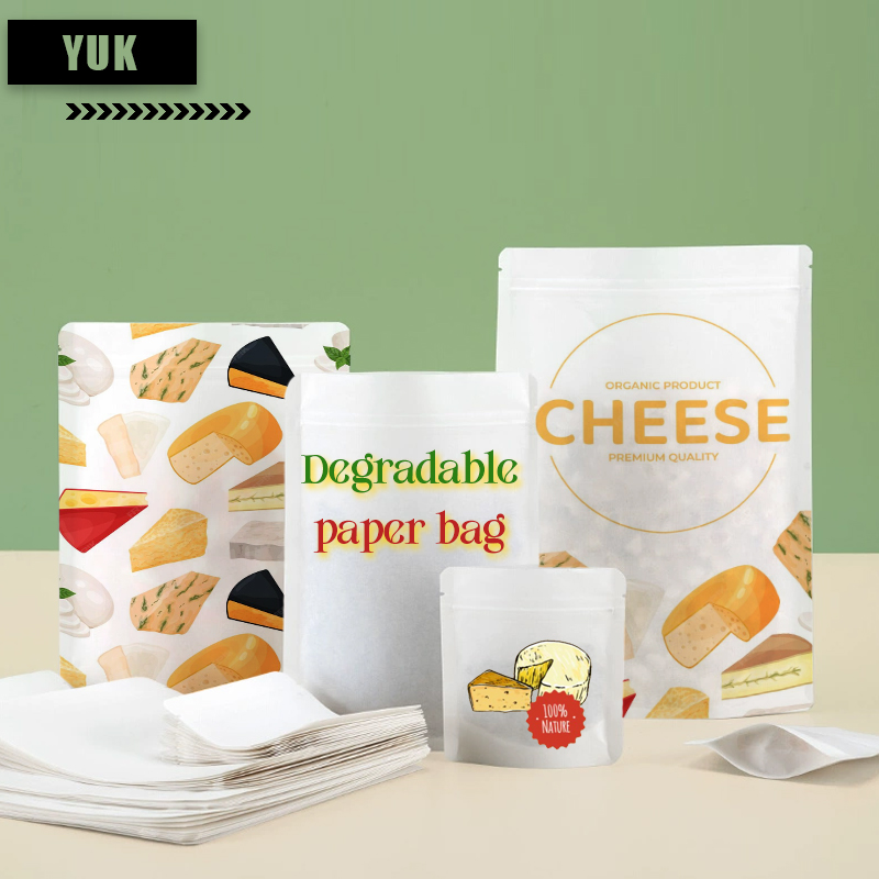 Customized Degradable Kraft Pa - Food Storage Of Plants avaliação e preço