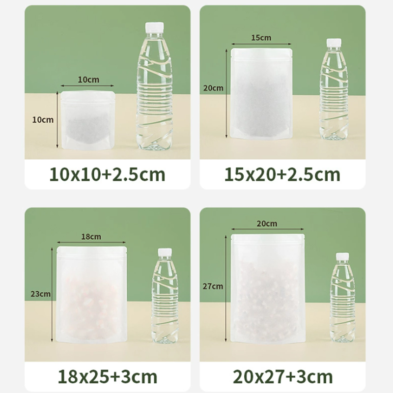 Customized Degradable Kraft Pa - Food Storage Of Plants avaliação e preço