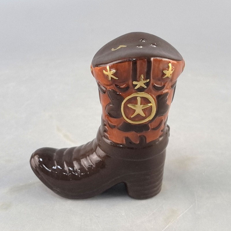 Vintage Boots Ceramic Spice Ja - Food Storage Jar Set avaliação e preço