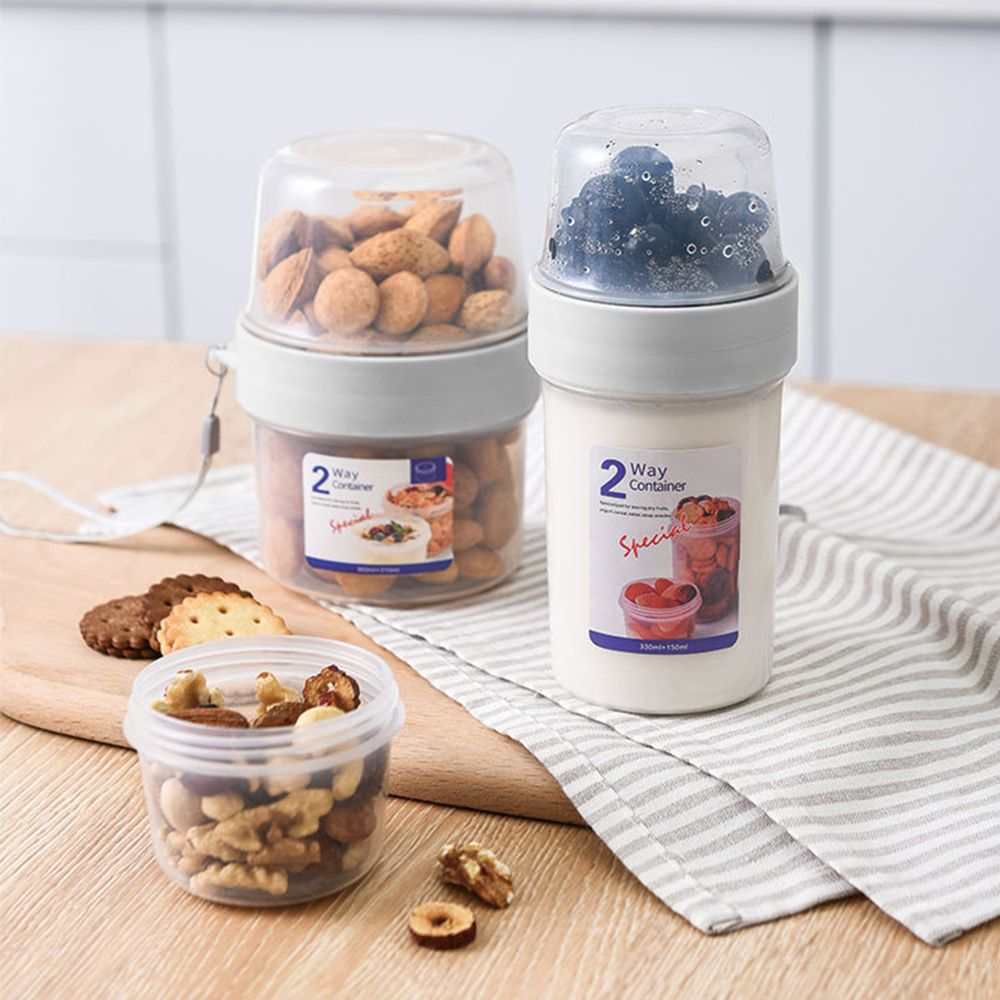 Double-layer Fresh-keeping Box - Food Storage Yogurt avaliação e preço
