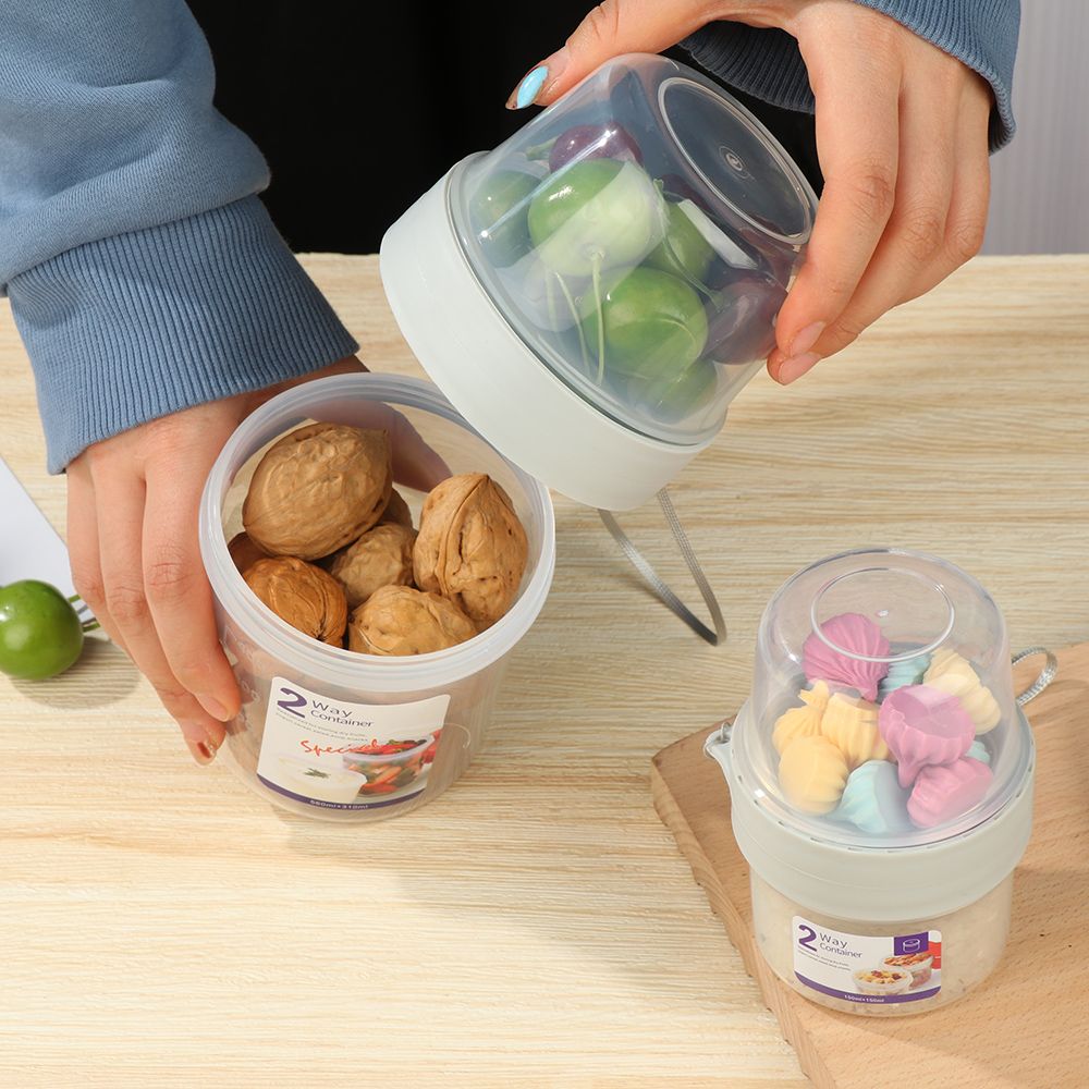 Double-layer Fresh-keeping Box - Food Storage Yogurt avaliação e preço