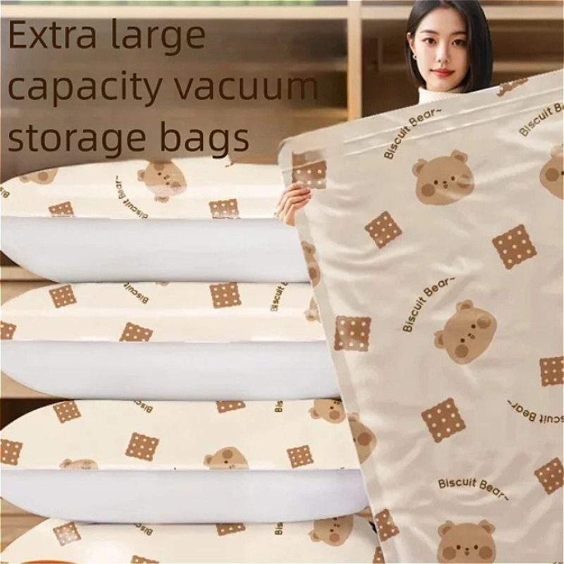 6pcs Vacuum Compression Bag Fo - Vacuum Sealer Bag avaliação e preço