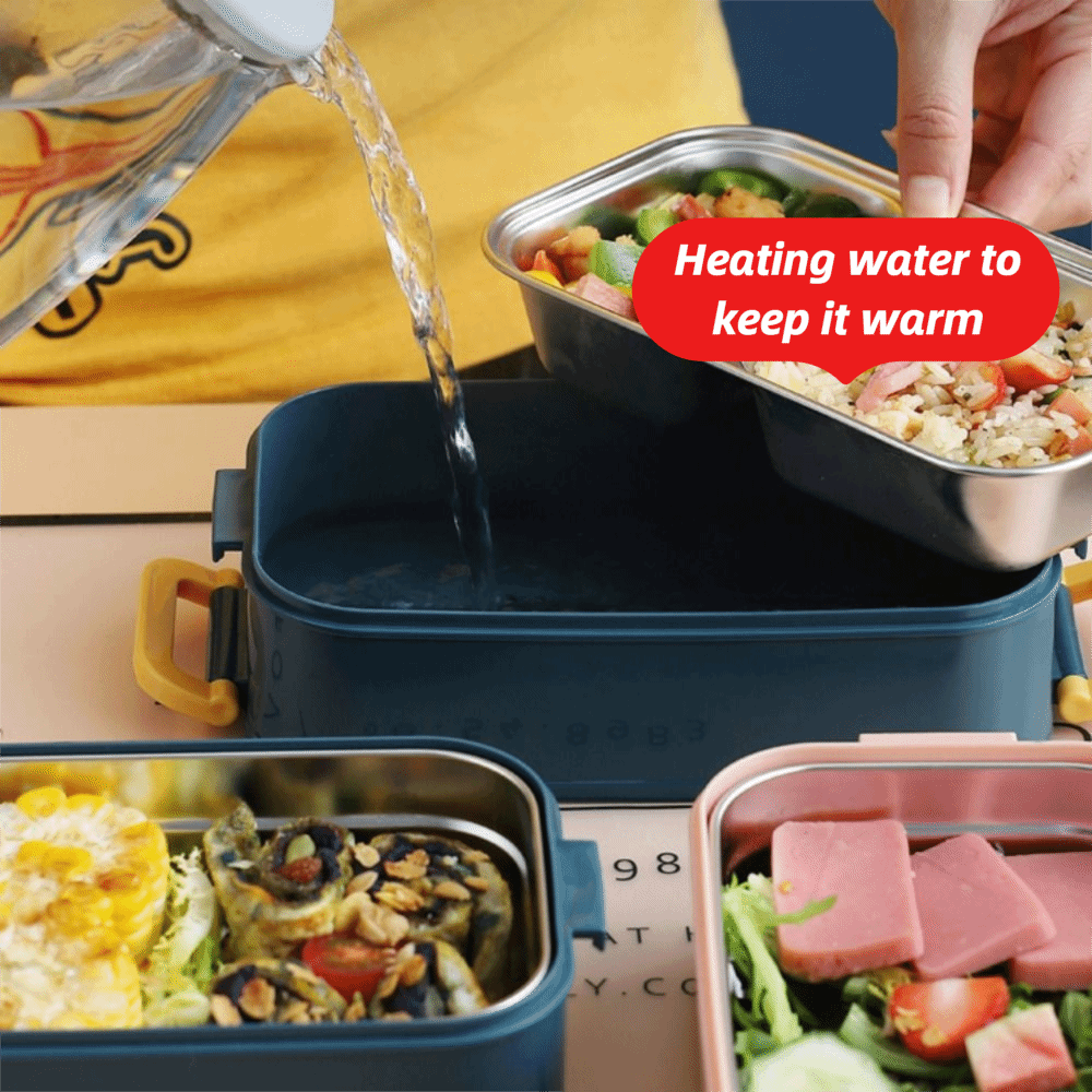 Practical 600ml Insulated Lunc - Food Storage Practices avaliação e preço