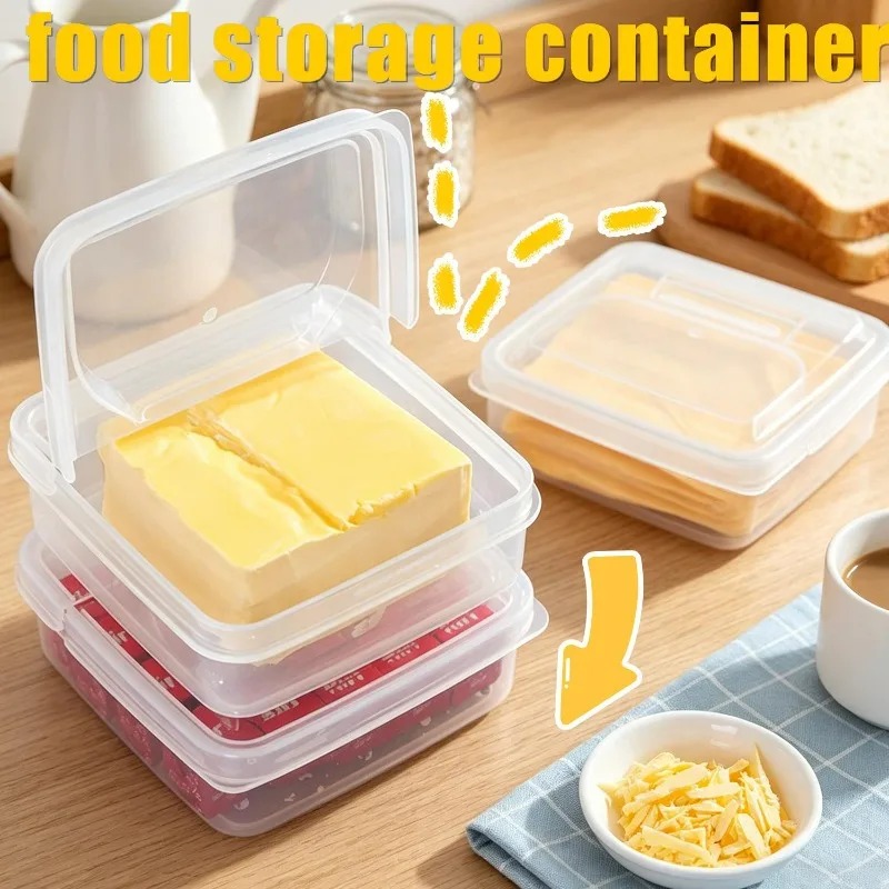 Transparent Sliced Cheese Cont - Food Storage Freezer avaliação e preço
