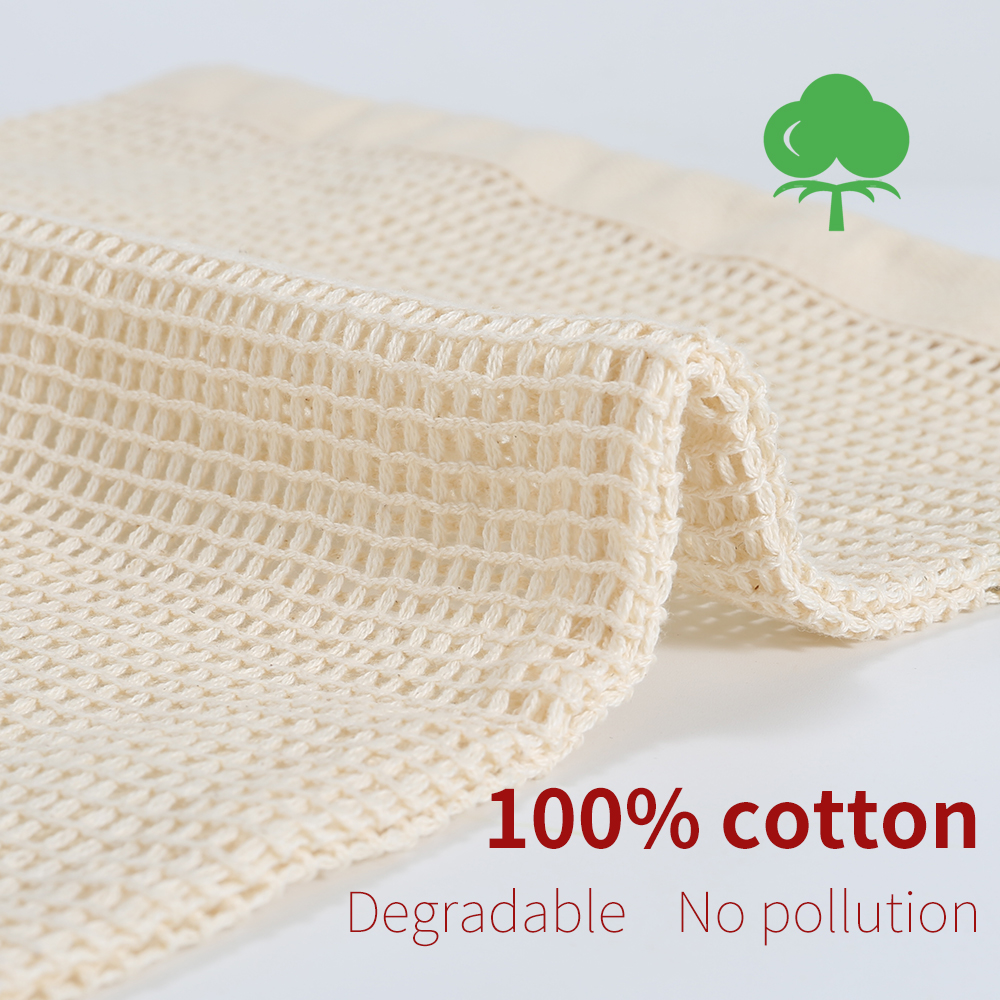 Organic Cotton Reusable Produc - Produce Bag Reusable Mesh avaliação e preço