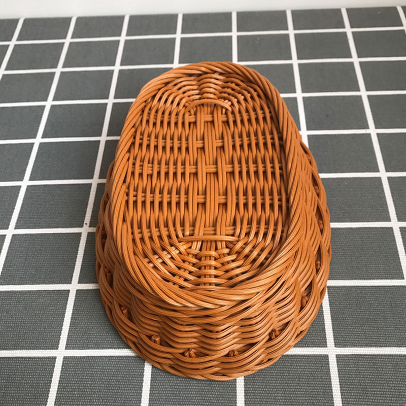 Oval Rattan Woven Storage Bask - Food Storage Of Plants avaliação e preço