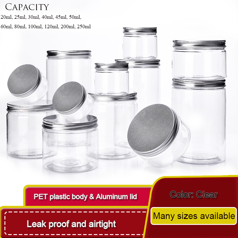 5-10P Storage Jars Clear Alumi - Food Storage Aluminum Containers avaliação e preço