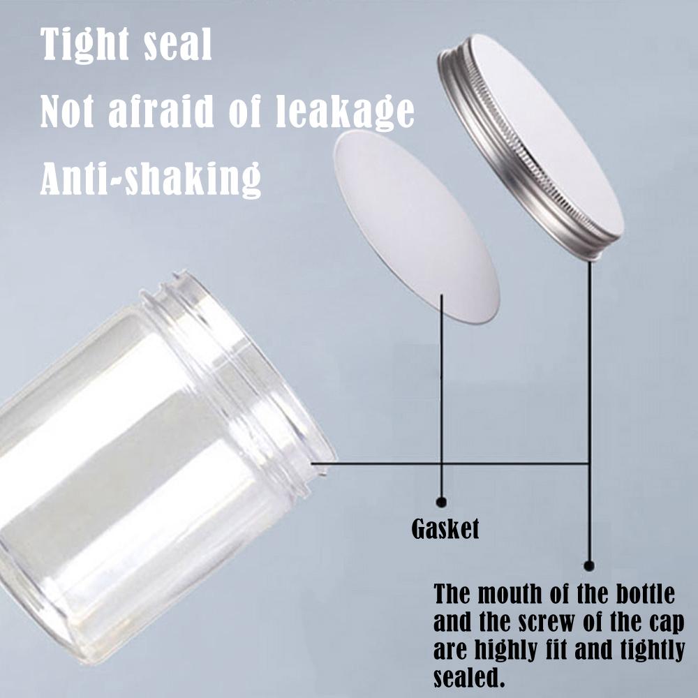 5-10P Storage Jars Clear Alumi - Food Storage Aluminum Containers avaliação e preço